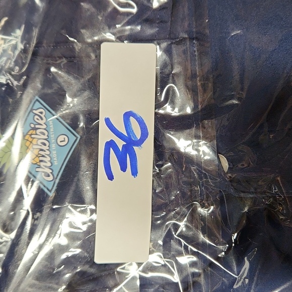 Chubbies Polo Shirt Men’s Large Blue Performance Wear Rooster Casual Golf - Picture 13 of 13